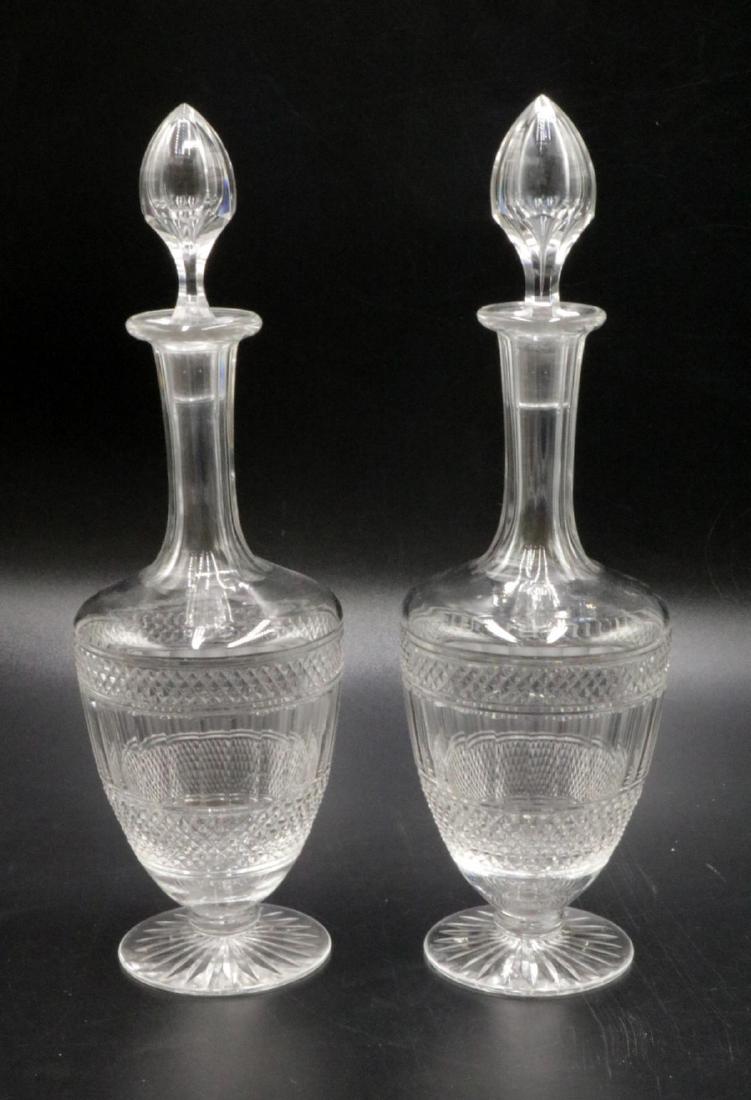 Pair of Baccarat Crystal Decanters Mar 04, 2019 Antiques & Art