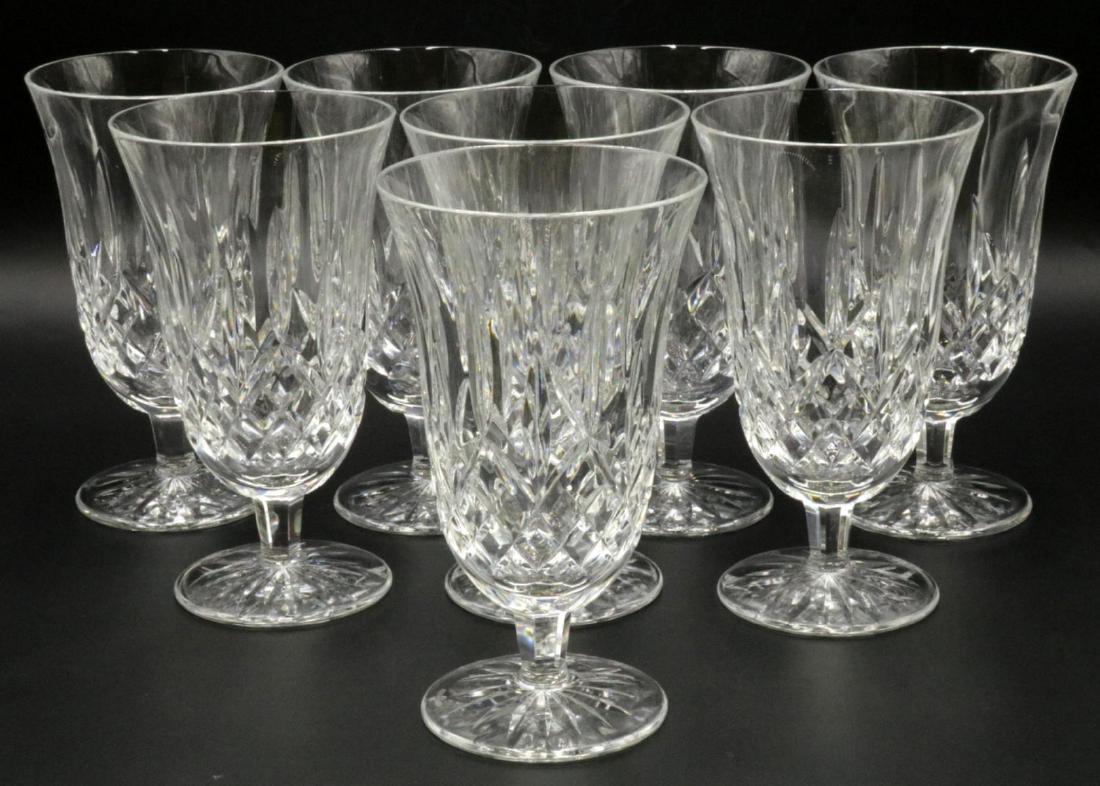8 Pc. Waterford "Lismore" Crystal Stemmed Iced Tea Apr 29, 2019