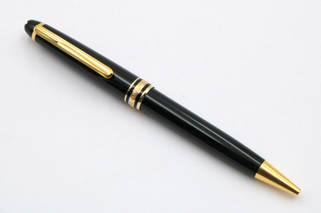Montblanc Germany Ball Point Pen: Mont Blanc Germany Ball Point Pen. Measures - 5 1/2" long.