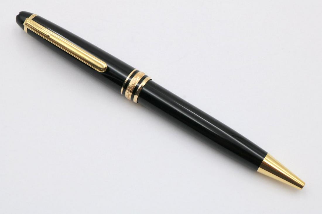 Montblanc Germany Ball Point Pen: Mont Blanc Germany Ball Point Pen. Measures - 5 1/2" long.