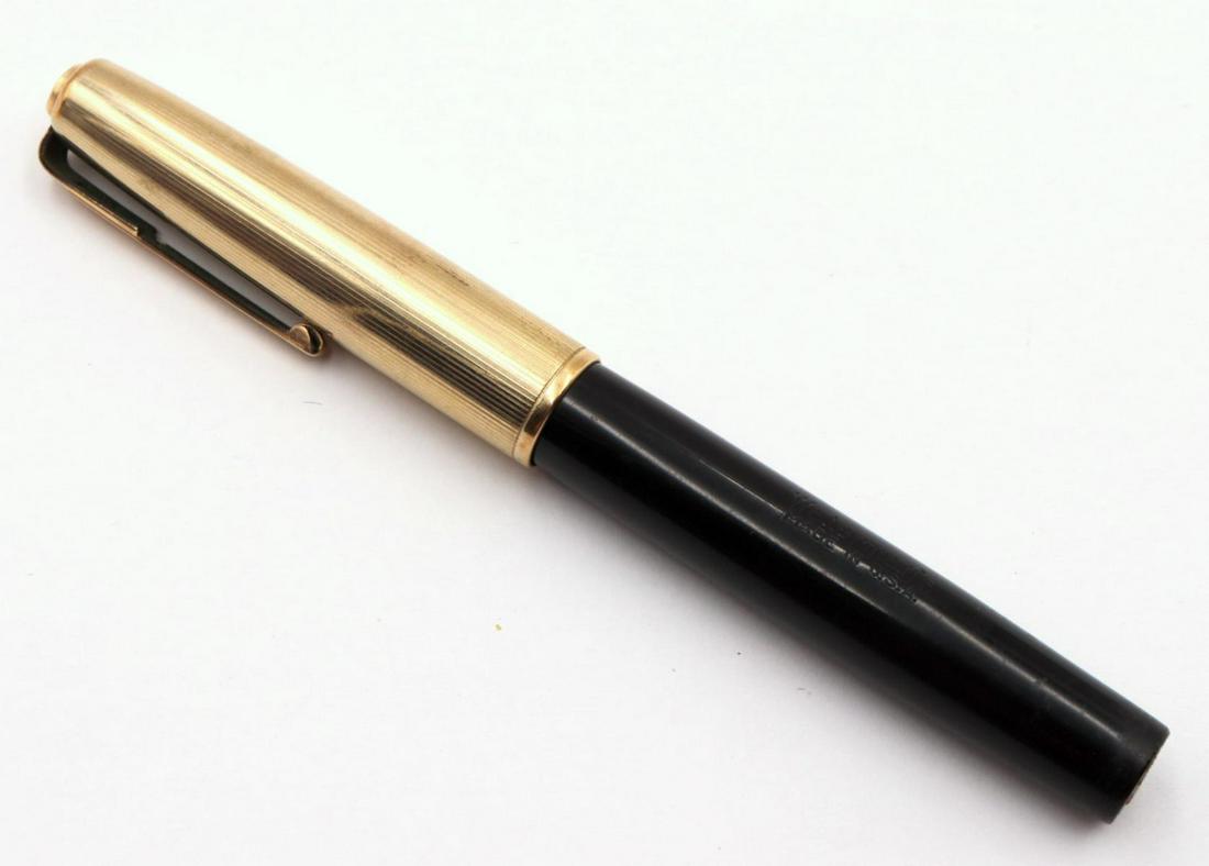 Vintage Waterman's Emblem Fountain Pen: Vintage Waterman's Emblem Fountain Pen. Measures - 4 3/4" long.
