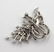 Fabulous 14Kt White Gold Diamond Brooch - 2