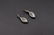 14Kt White Gold Marquise Diamond Drop Earrings - 3