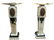 After Chiparus Onyx & Marble Pedestals
