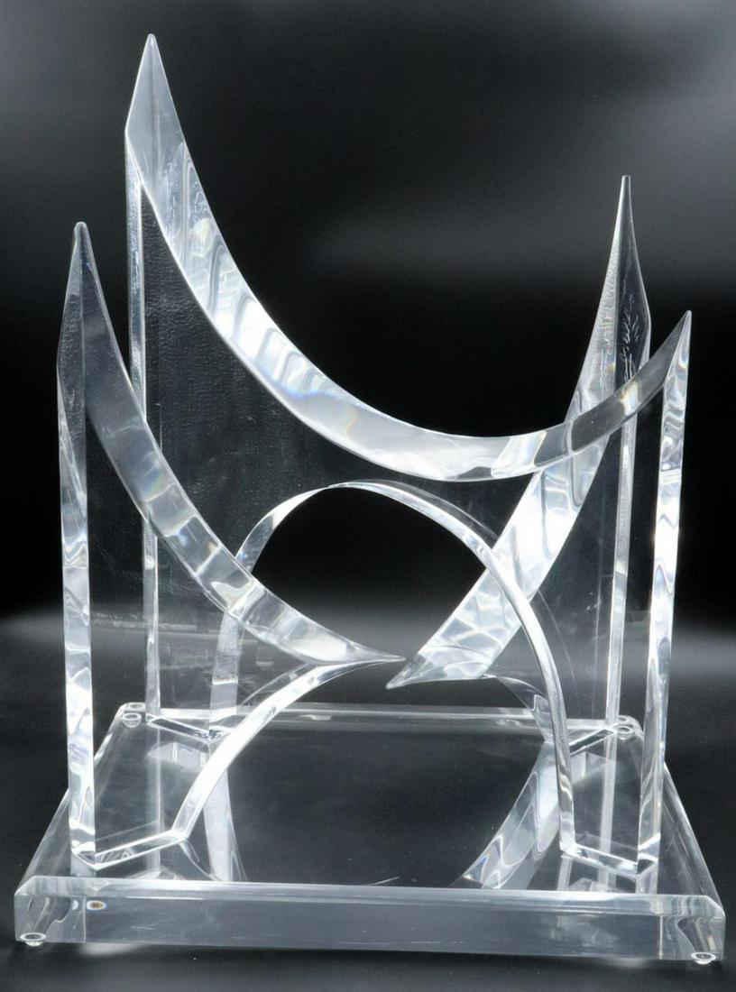 Mid-Century Van Teal Lucite Sculpture (1 of 3)