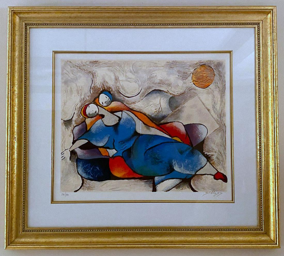 David Schluss "Relaxation" Lithograph (1 of 5)