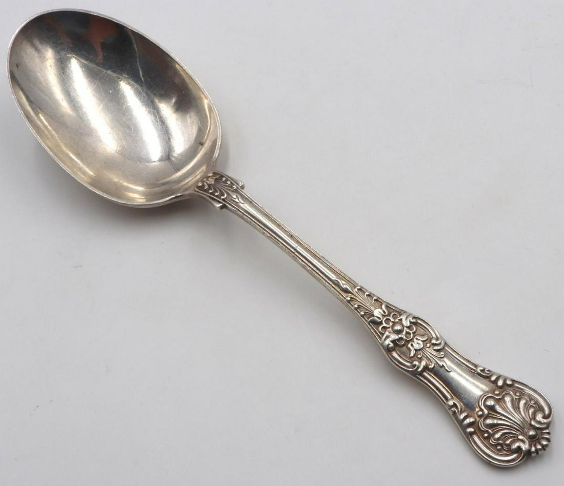 Tiffany & Co. "English King" Sterling Serving Spoon (1 of 3)