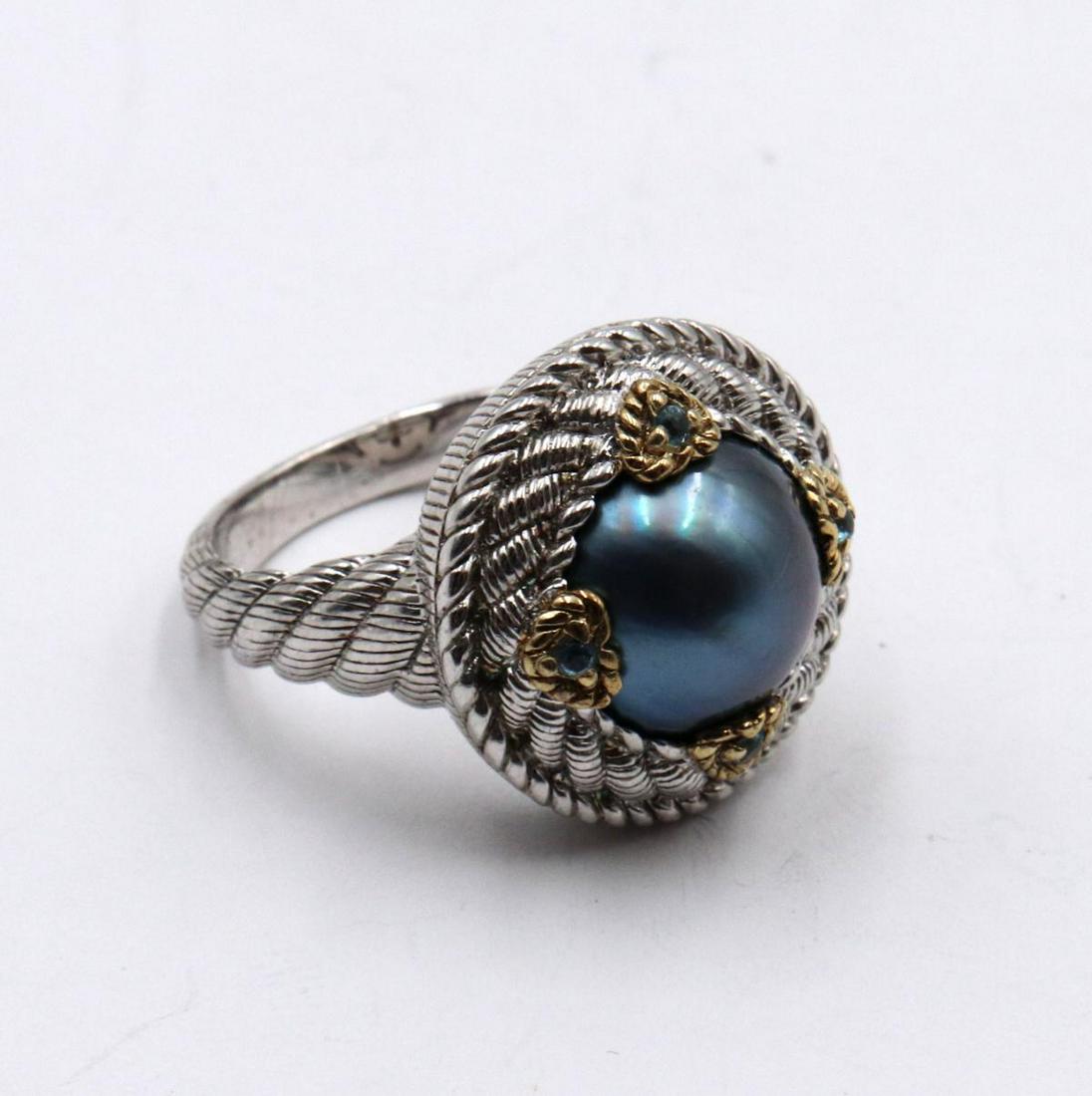 Judith ripka store pearl ring