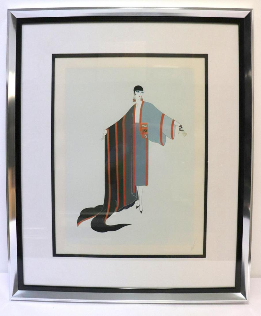 Erte "Michelle" Serigraph (1 of 4)