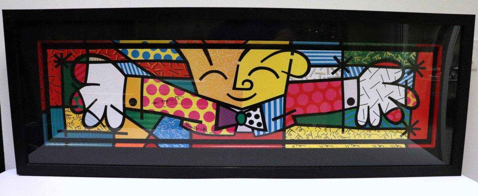 Romero Britto "The Hug" Signed Print (1 of 5)