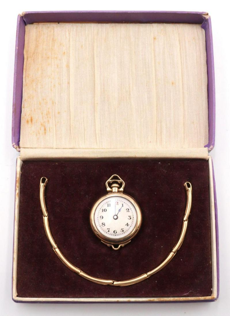 Rare Avia 1920's 15J 14Kt Watch (1 of 3)