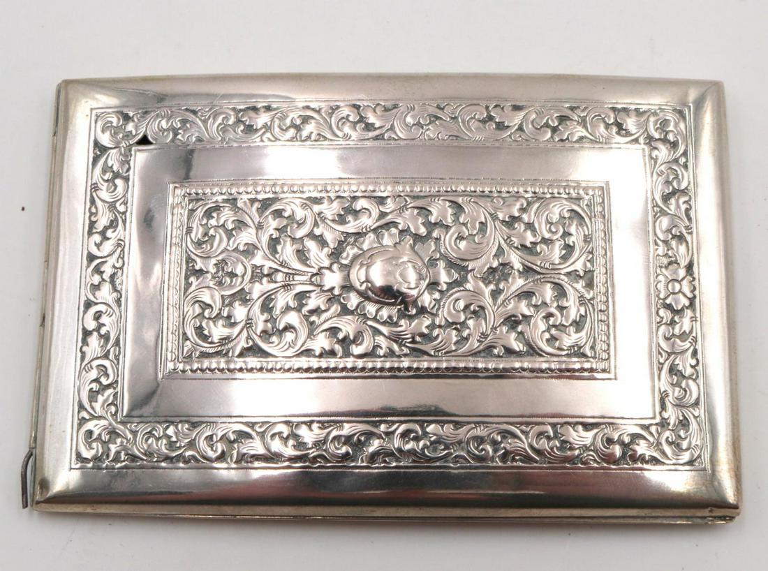 Vintage 800 Silver Card Case (1 of 3)