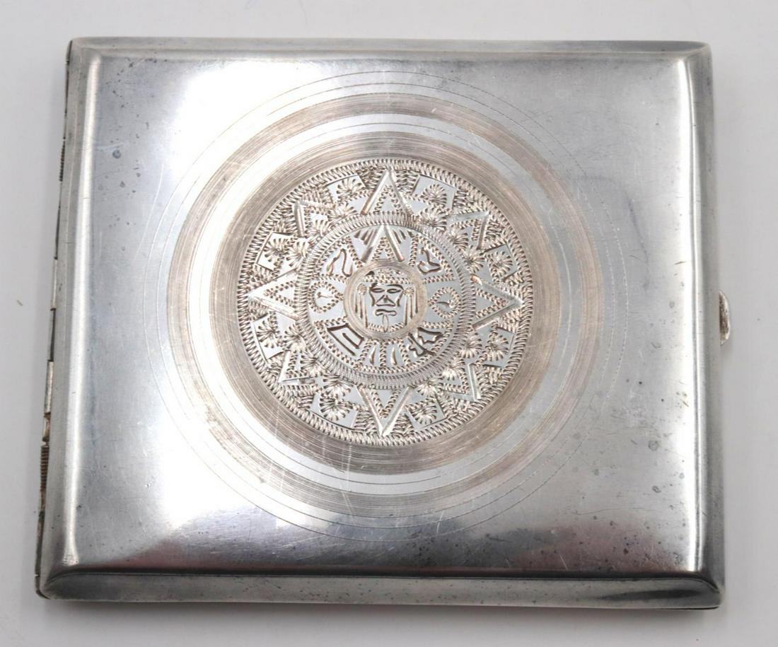 Vintage Sterling Silver Cigarette Case (1 of 4)