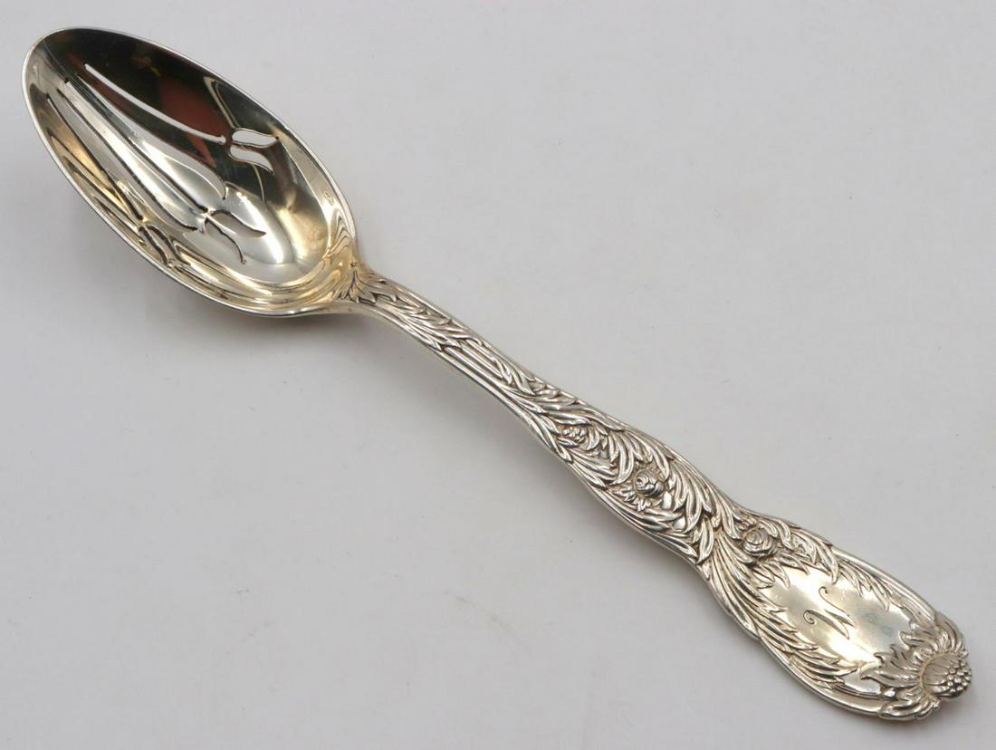 Tiffany & Co. "Chrysanthemum" Pierced Sterling Serving (1 of 4)