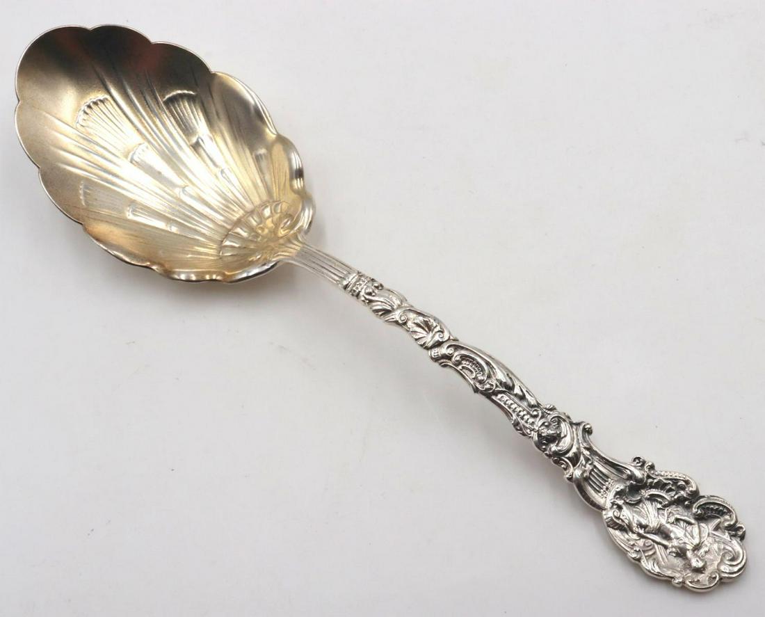 Gorham "Versailles" Sterling Berry Spoon (1 of 3)