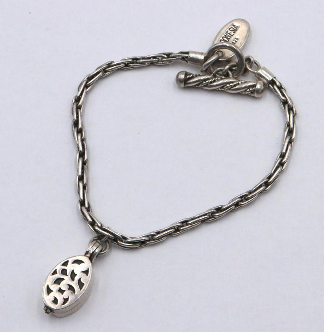 Lois Hill Sterling Woven Mesh Bracelet (1 of 2)