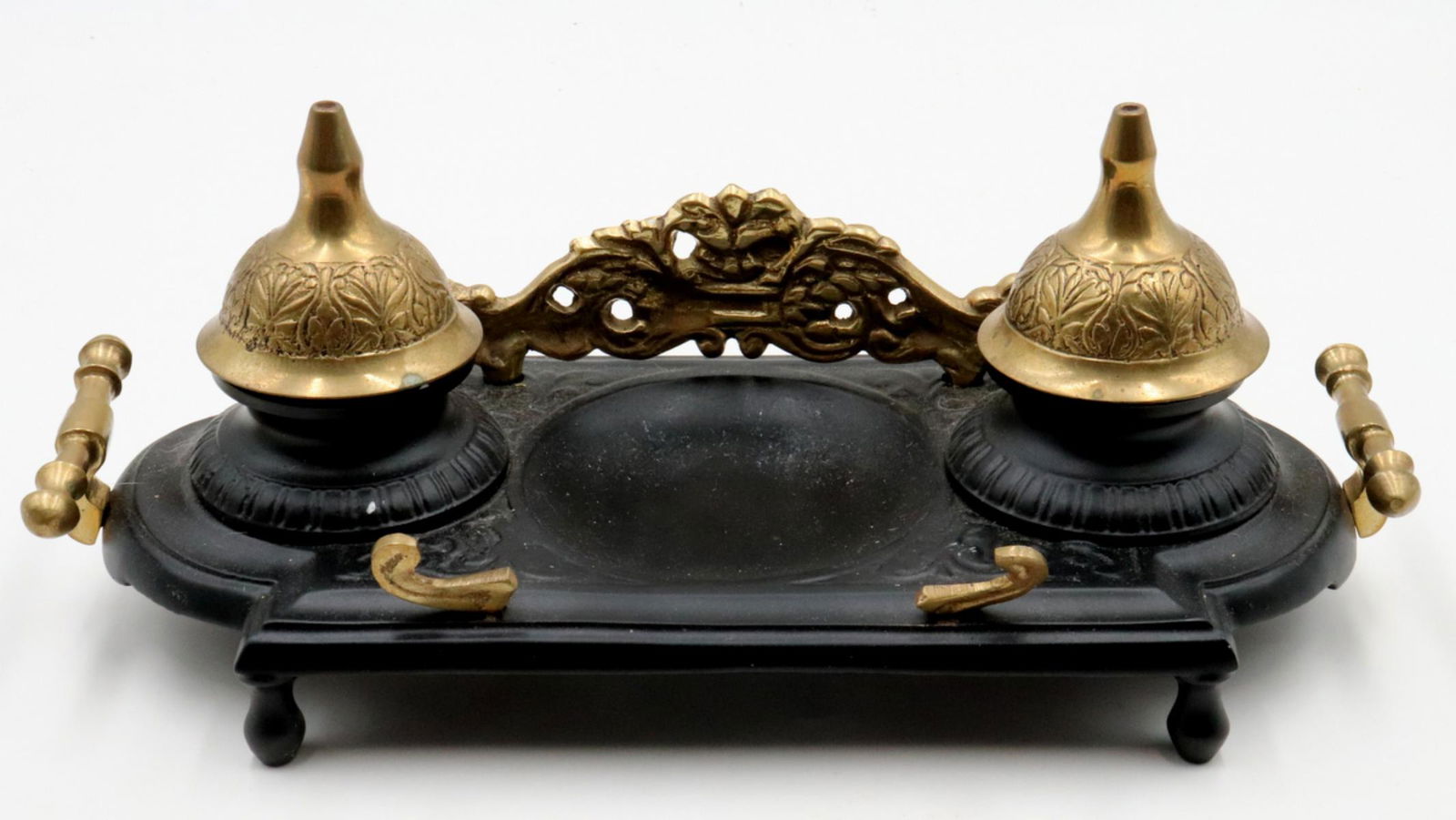 Brass & Metal Inkwell (1 of 2)