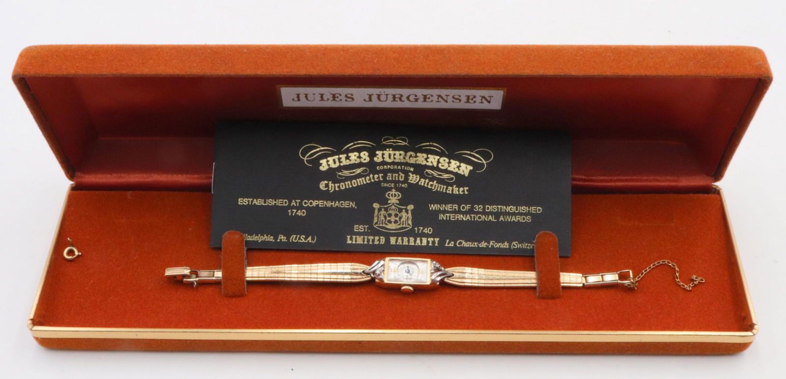 Vintage Jules Jurgensen 14Kt Gold Watch (1 of 3)