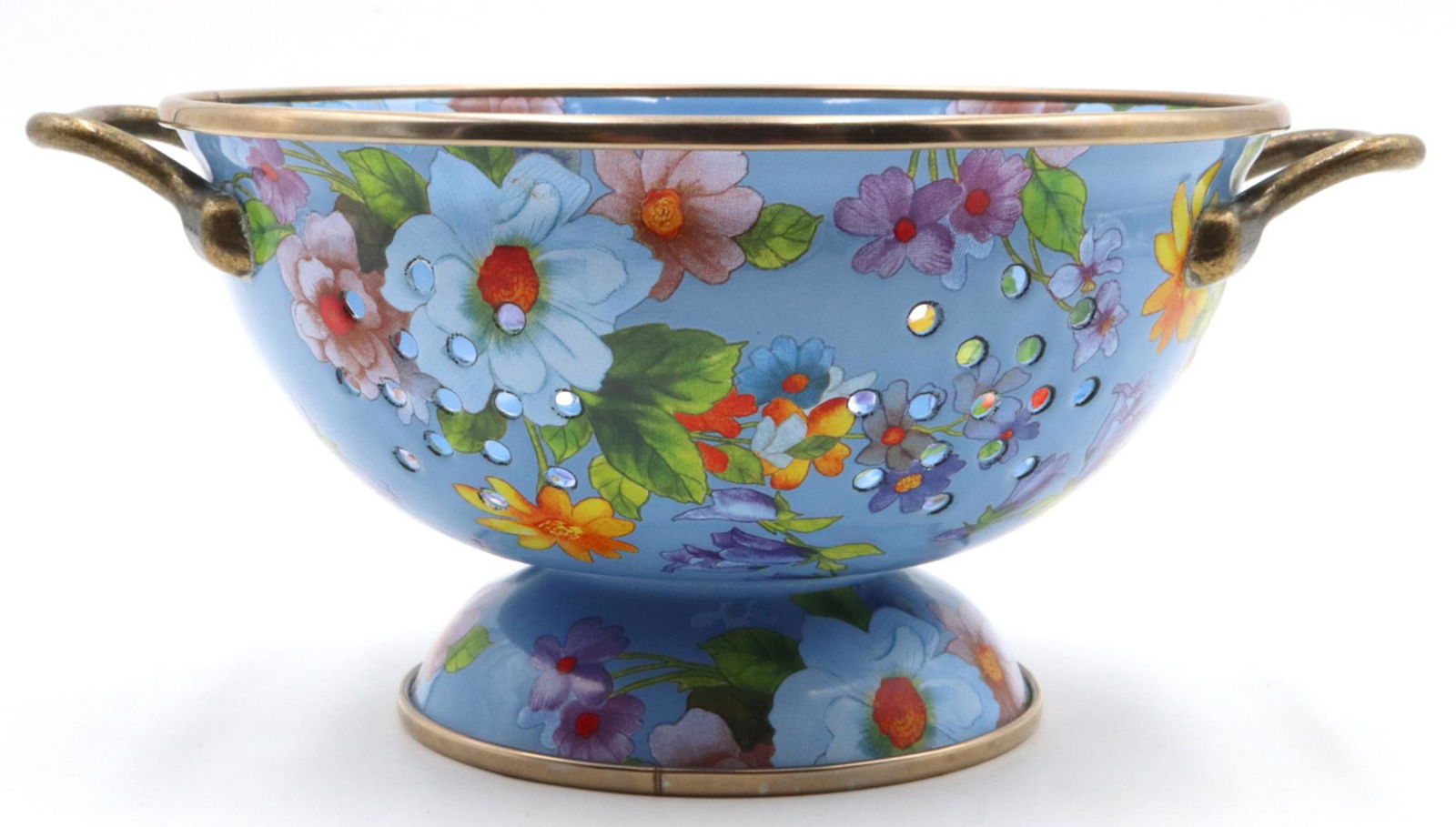 Mackenzie Childs Floral Colander (1 of 3)