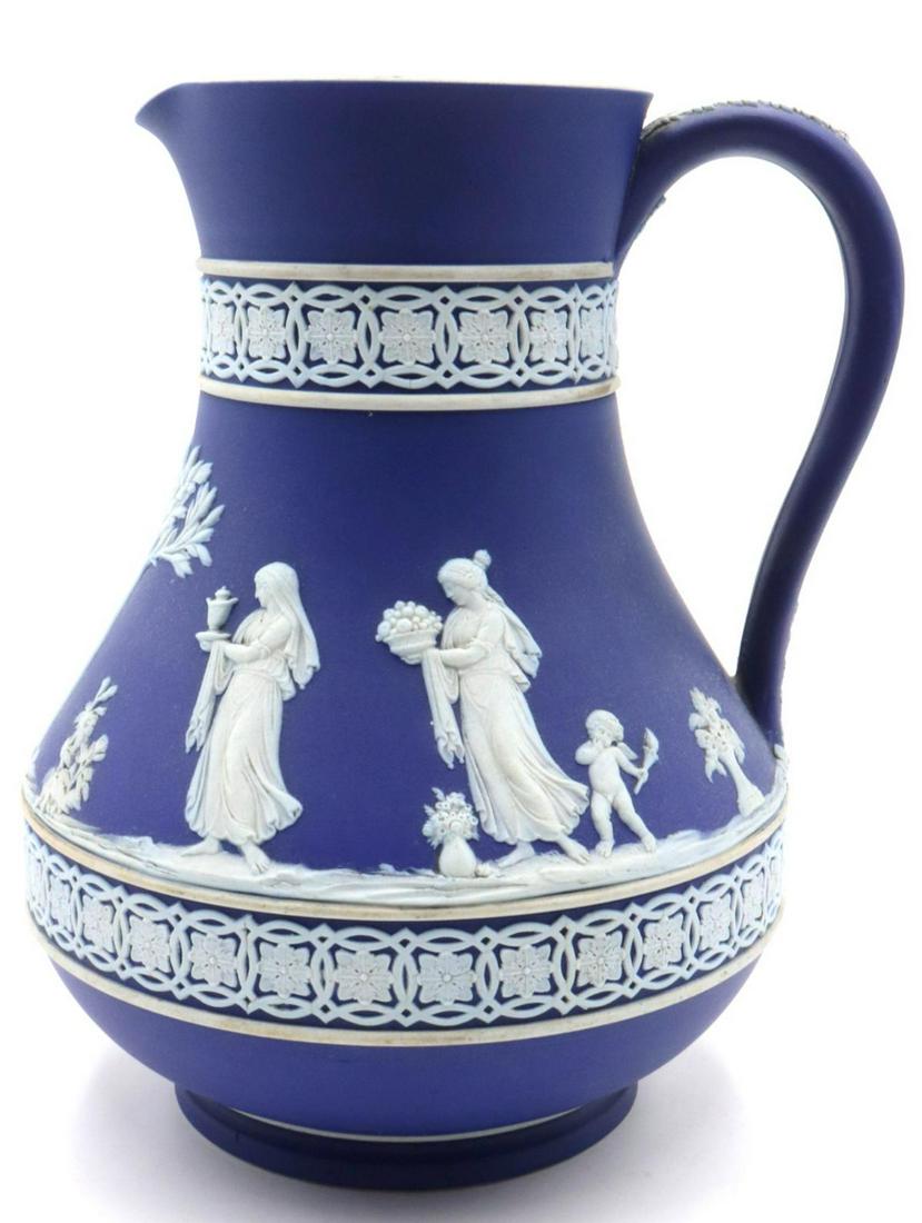 Antique Wedgwood Jasperware Pitcher (1 of 3)