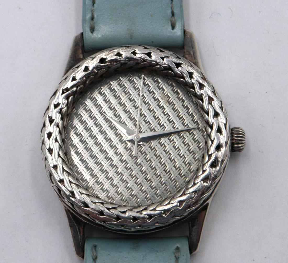 John Hardy ヴィンテージ ウォッチ925 silver John Hardy Sterling Handcrafted Swiss Watch Funky Design w