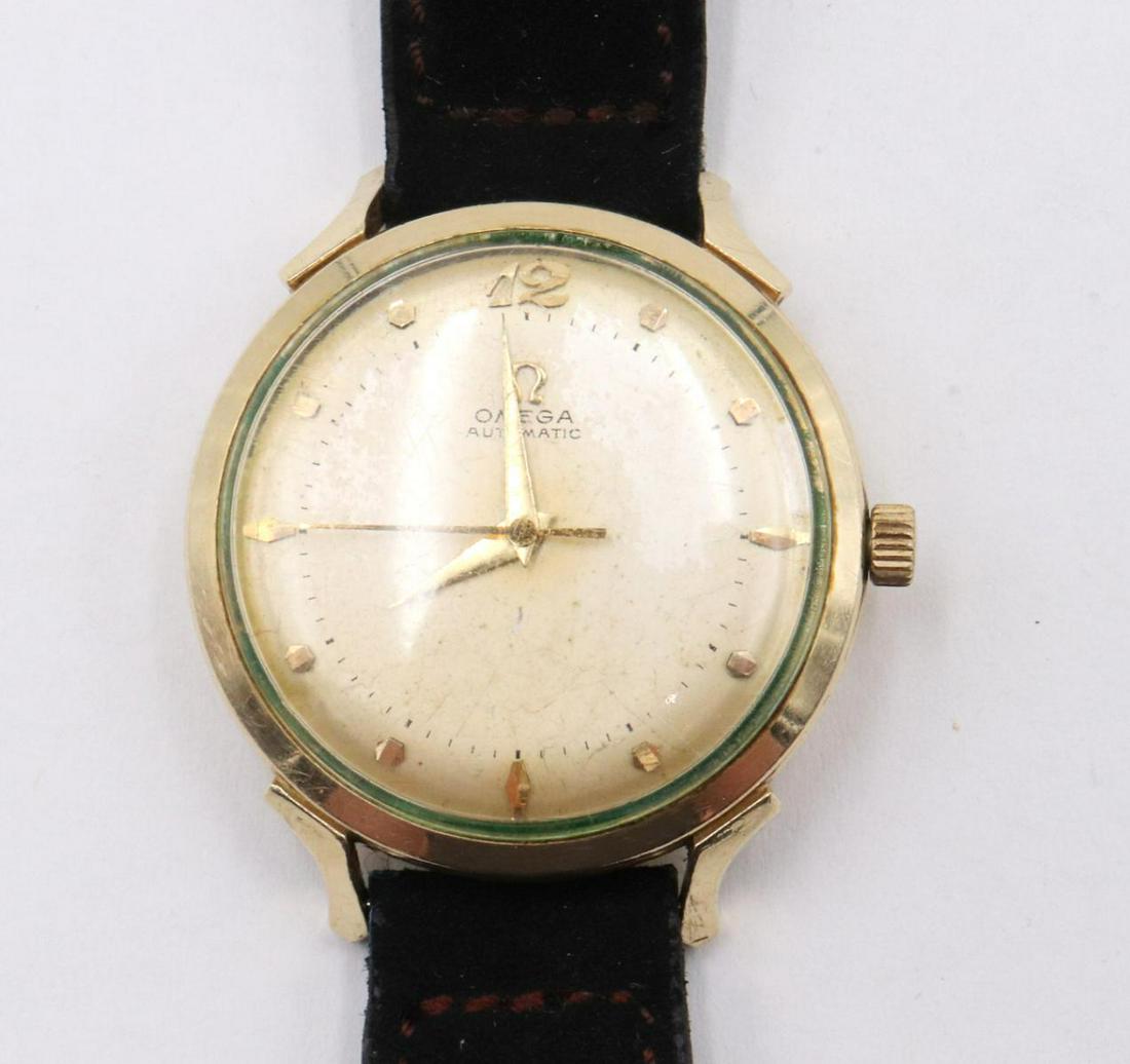 Vintage Omega Gold Filled Bumper Automatic Watch (1 of 3)