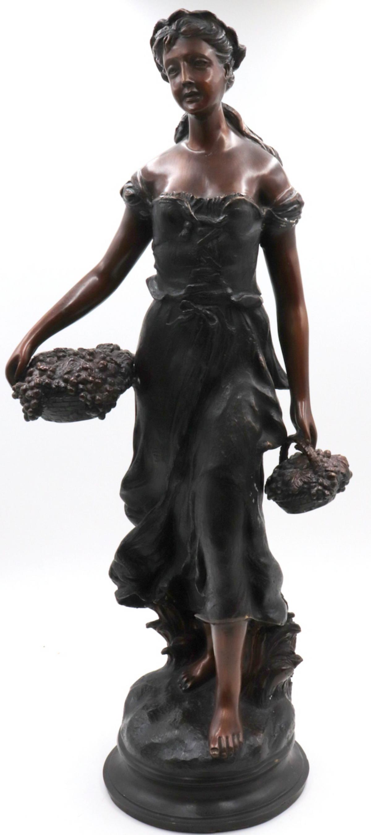 Contemporary Signed Bronze Sculpture (1 of 3)