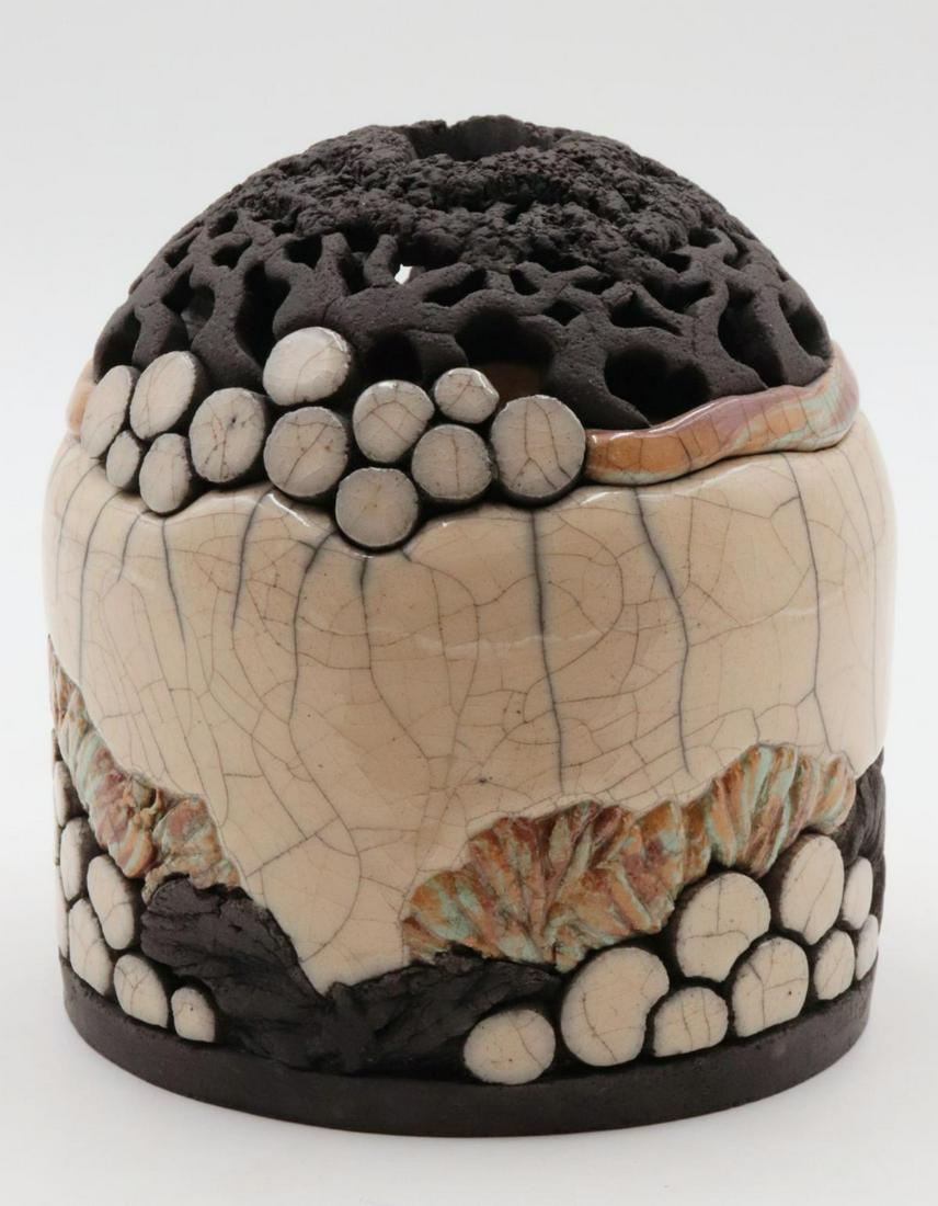 Bill Herb Pottery Covered Box (1 of 2)