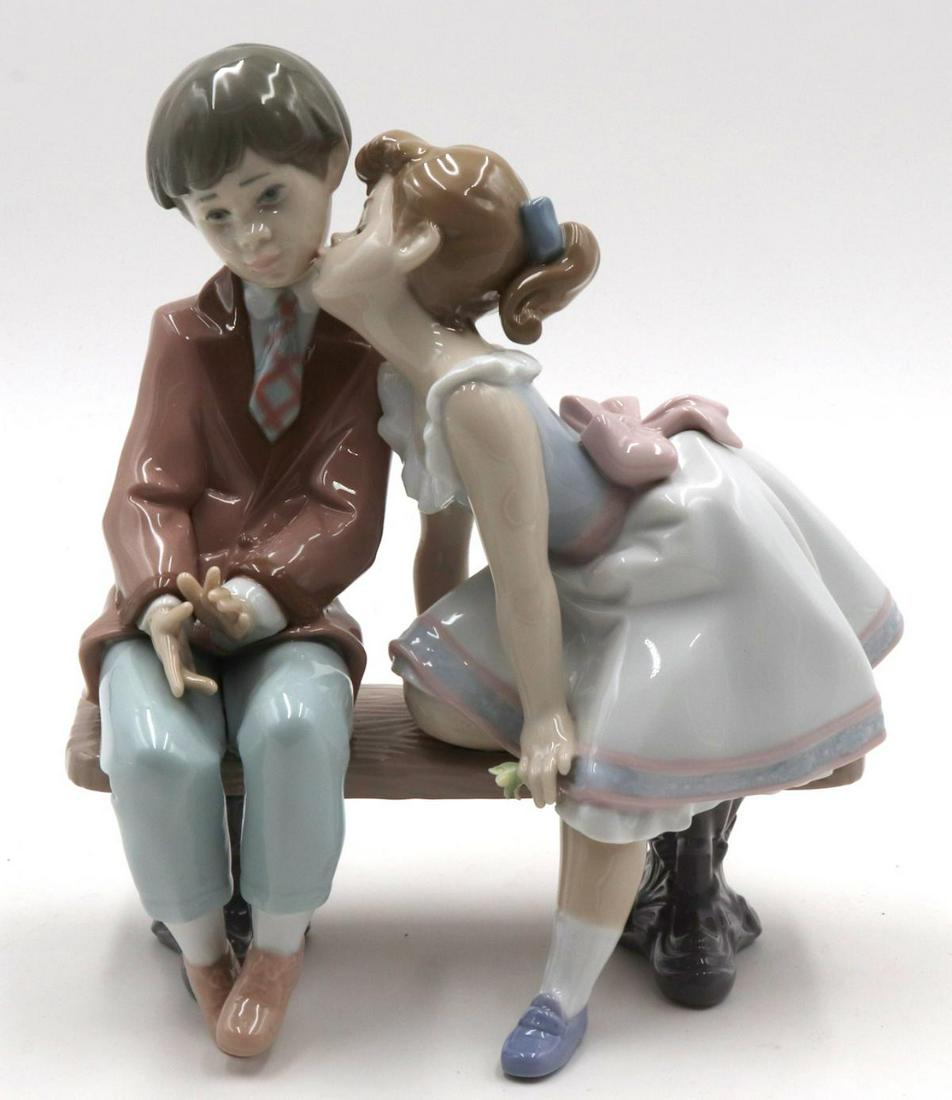 Lladro "Ten and Growing" #7635 Porcelain Group (1 of 2)