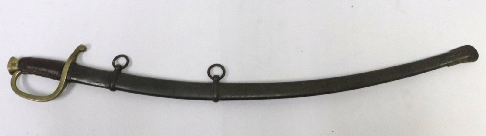 U.S. 1864 Ames Civil War Era Calvary Sword & Scabbard (1 of 6)