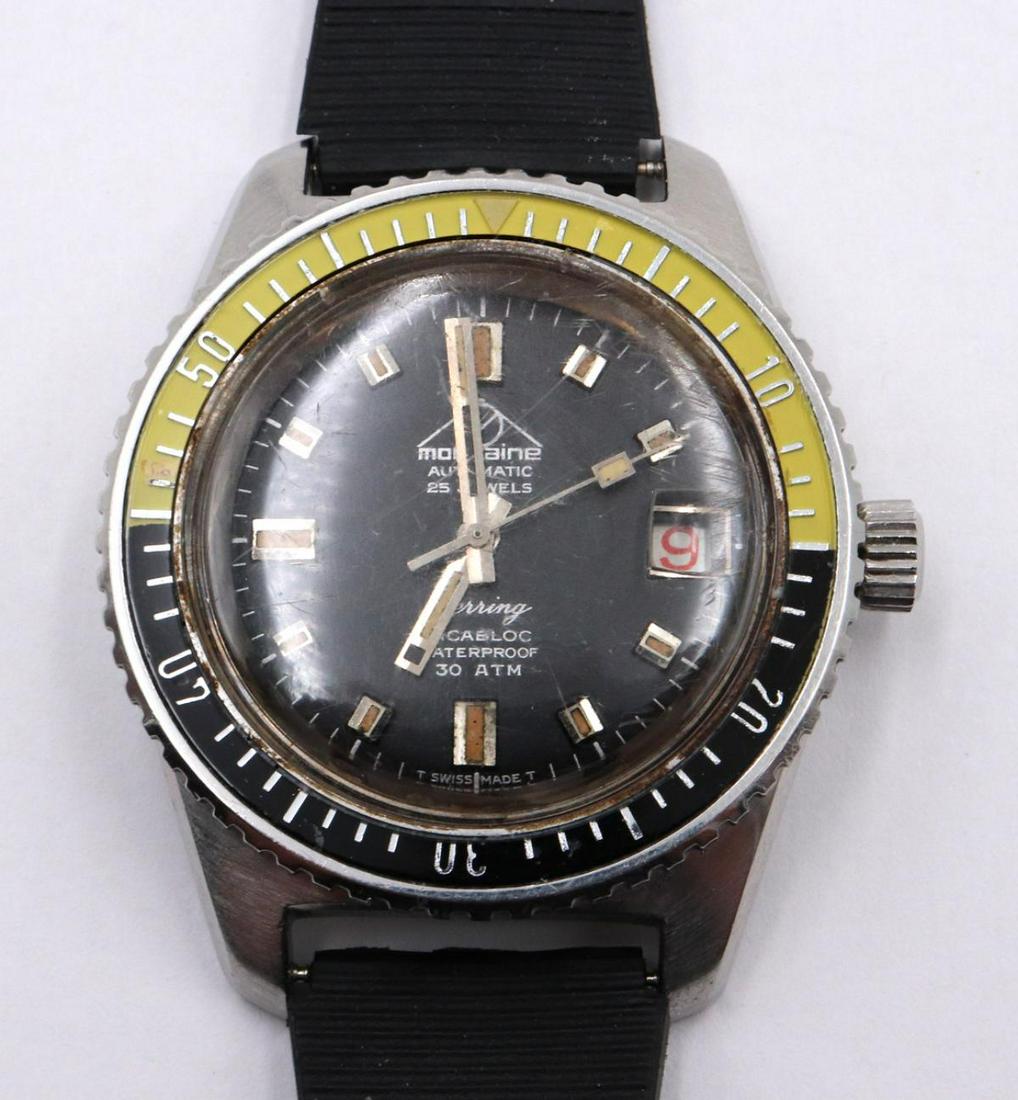 Rare Mondaire "Herring" 1960's Diving Watch (1 of 3)