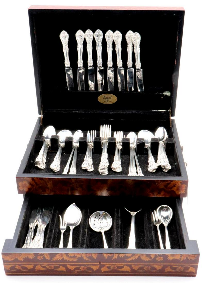 70 Pc. Gorham "King Edward" Sterling Flatware Set (1 of 7)