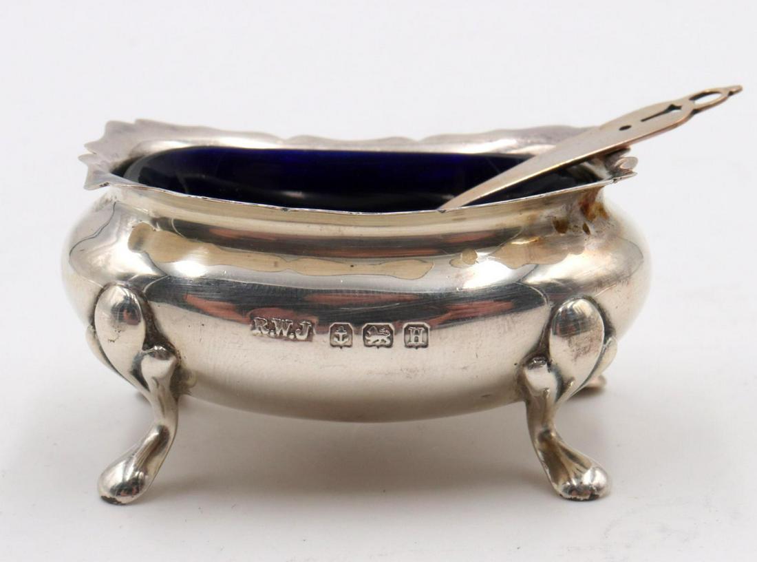 Antique European Silver Salt Cellar (1 of 3)