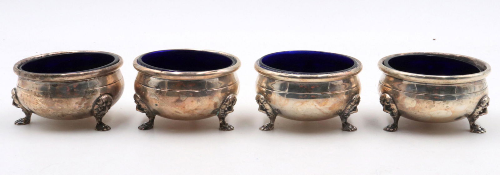 4 Pc. Sterling Silver Salt Cellars (1 of 3)
