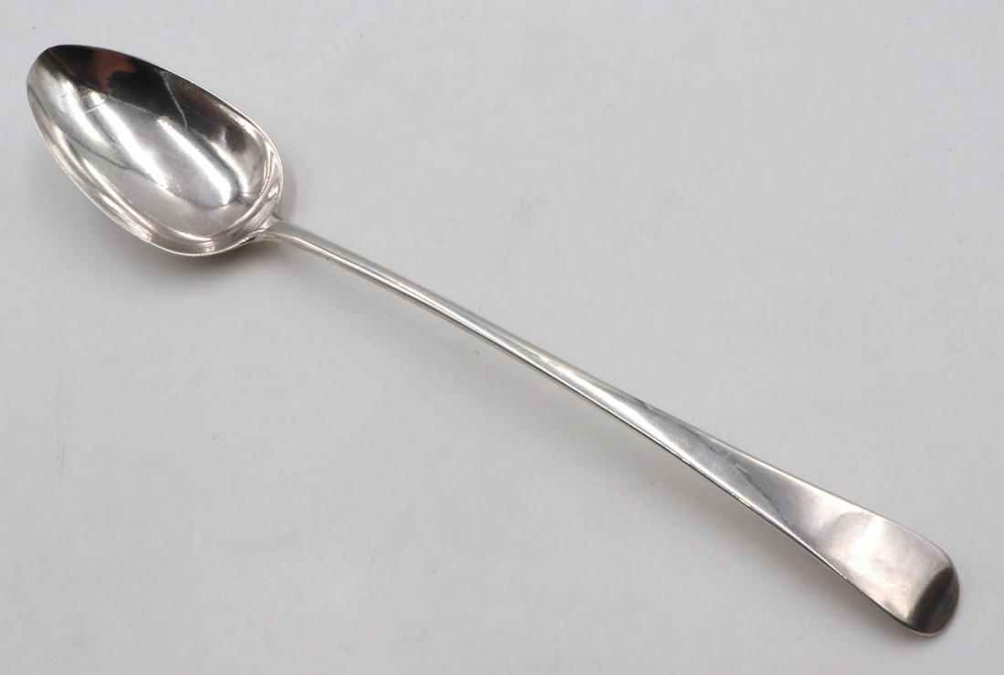 Antique European Sterling Silver Serving Spoon (1 of 3)
