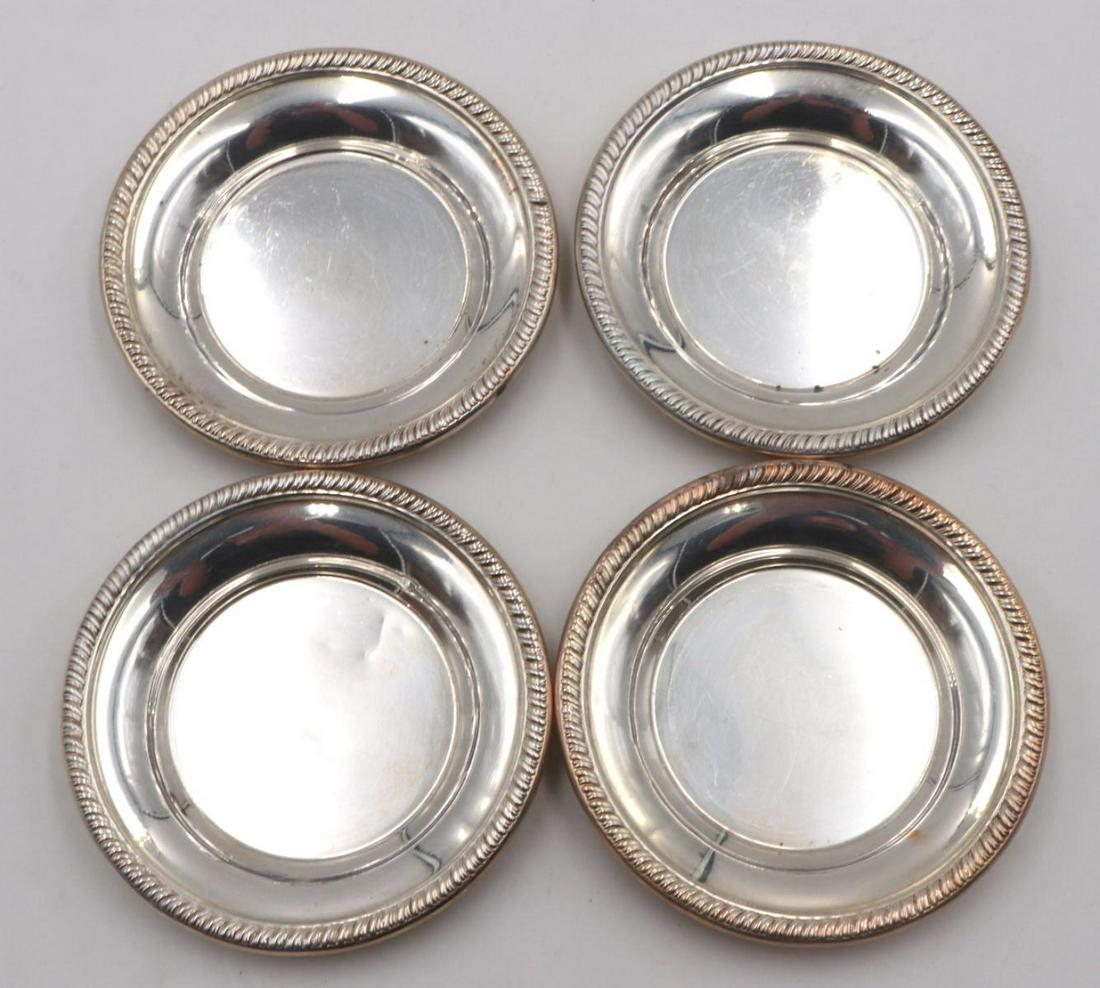 4 Pc. Sterling Silver Coasters (1 of 3)