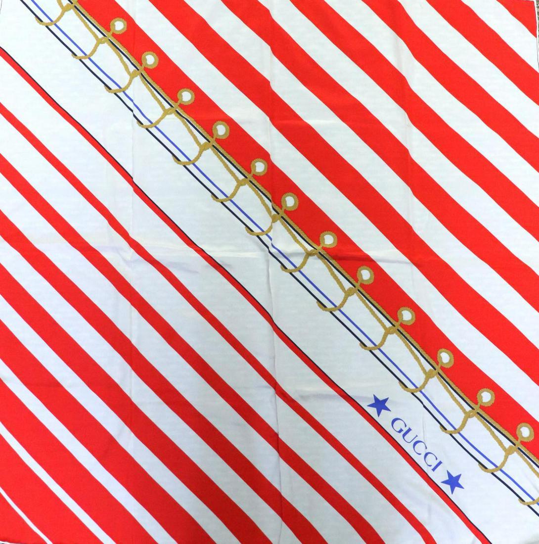 Gucci 100% Silk Scarf (1 of 4)