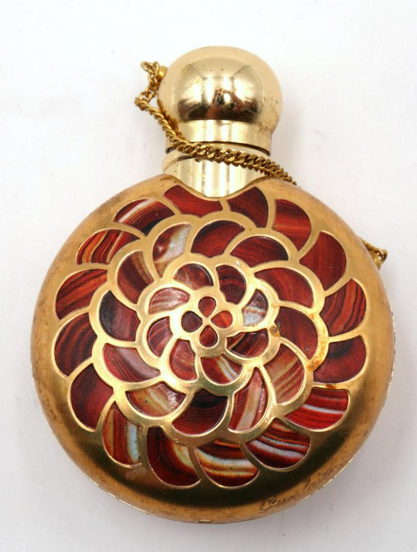 Vintage Guerlain Scent Perfume Bottle: Vintage Guerlain Scent Perfume Bottle. Measures approx. - 3 1/8" high.