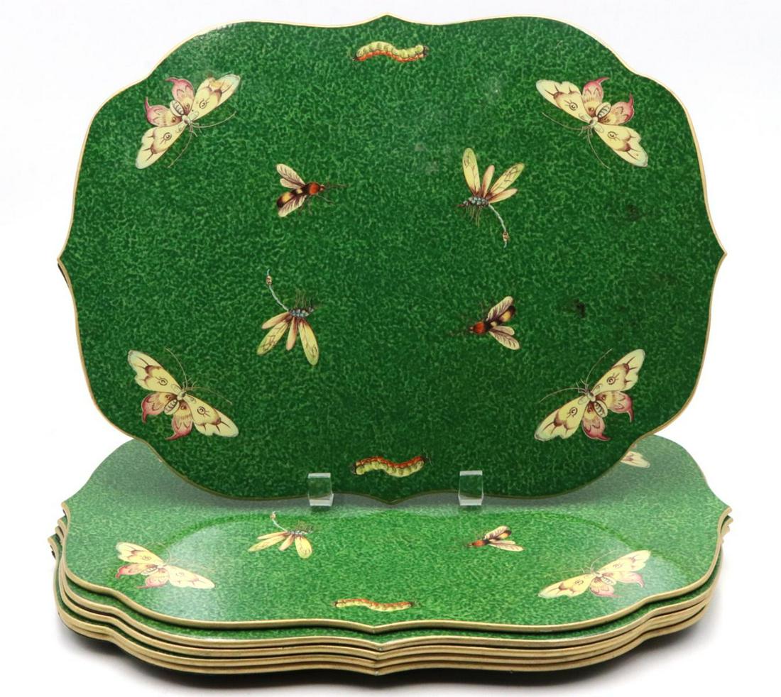 8 Pc. Carolyn Sheffield Dining Place Mats: 8 Pc. Carolyn Sheffield Dining Place Mats. Measures approx. - 15 1/2" long x 11 1/4" wide.