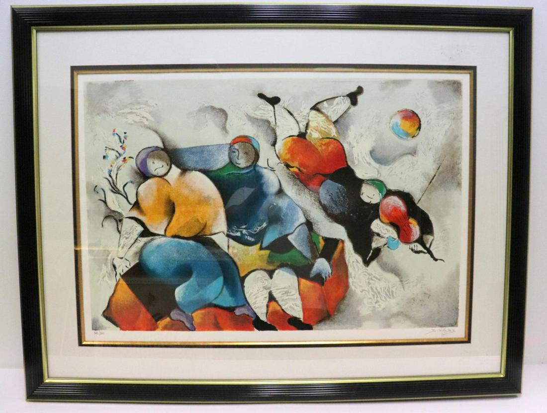 Large David Schluss Serigraph (1 of 4)