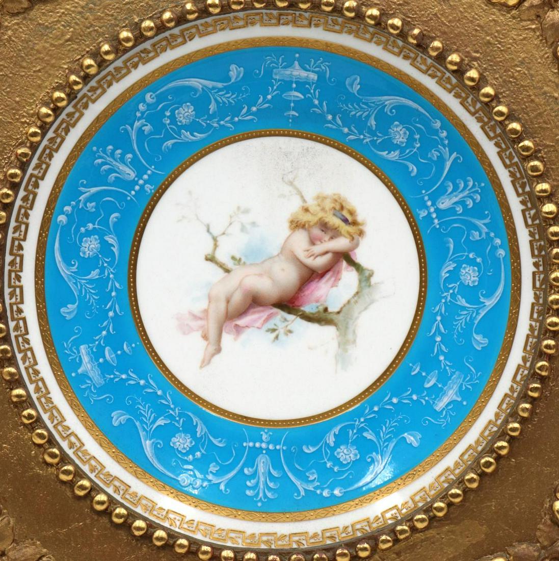 Antique Mintons Hand Painted Porcelain Plate (1 of 4)