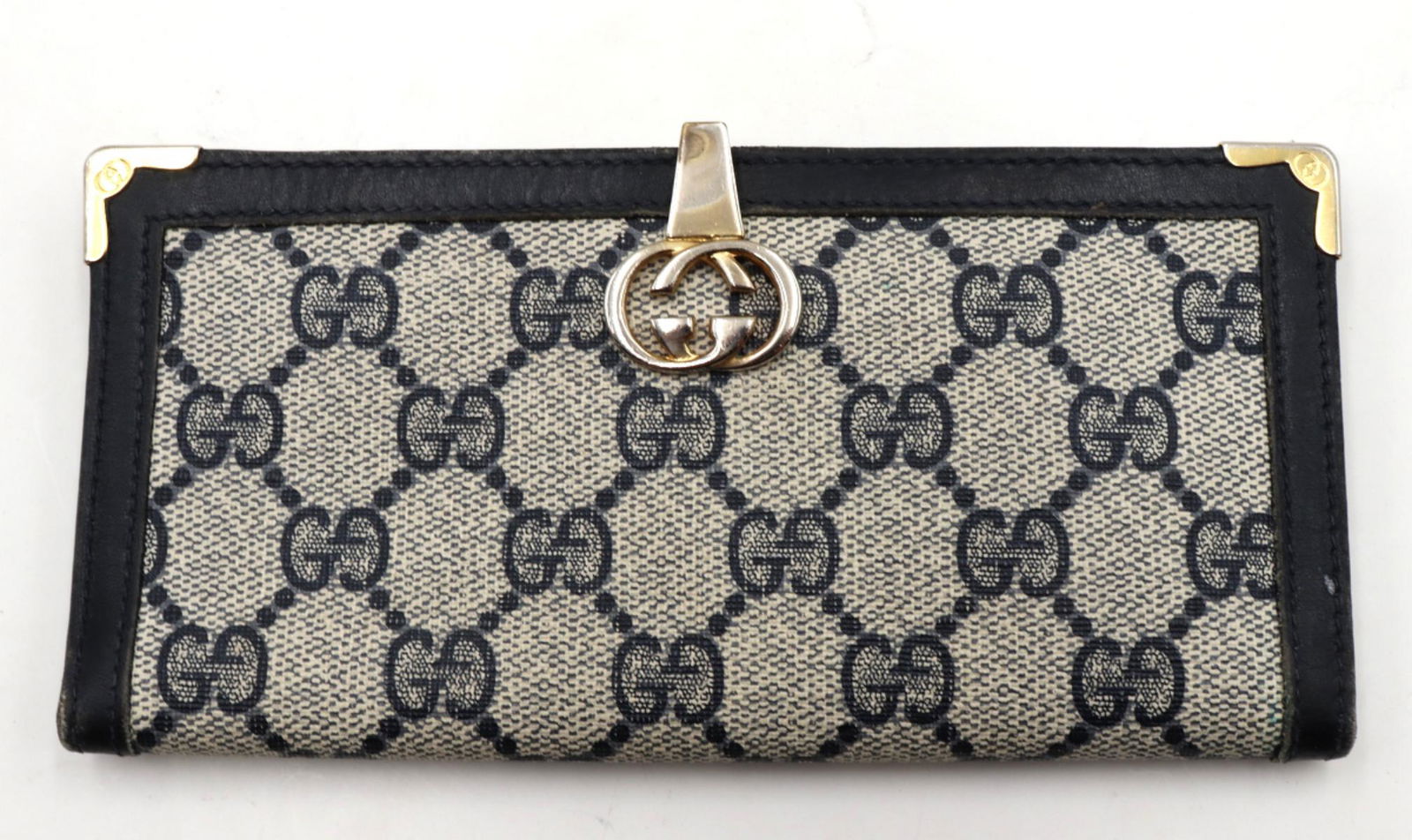 Vintage Gucci Monogram Canvas Wallet (1 of 3)