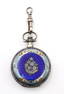 Antique Enamel & Sterling Silver Pocket Watch