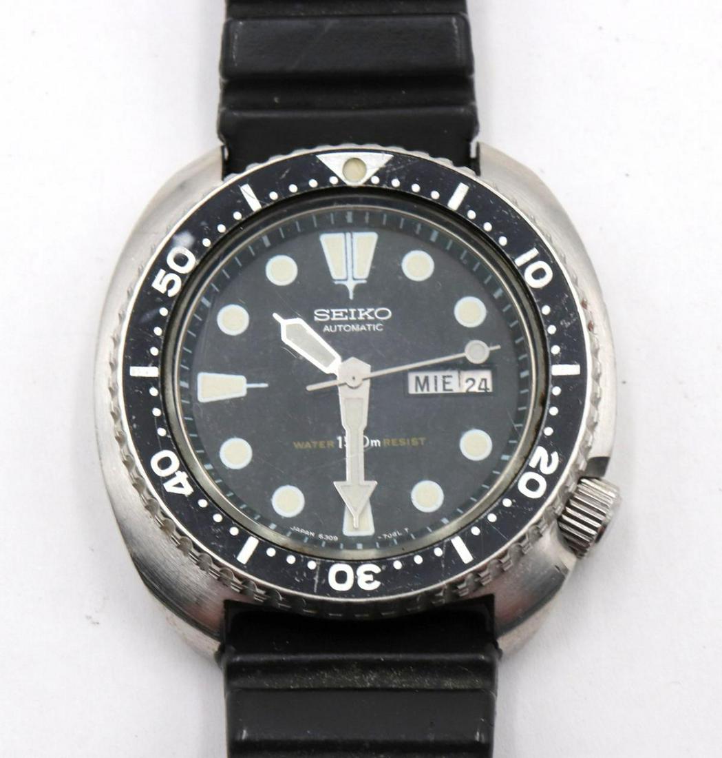 Seiko "Turtle Diver's" Automatic Wristwatch (1 of 3)