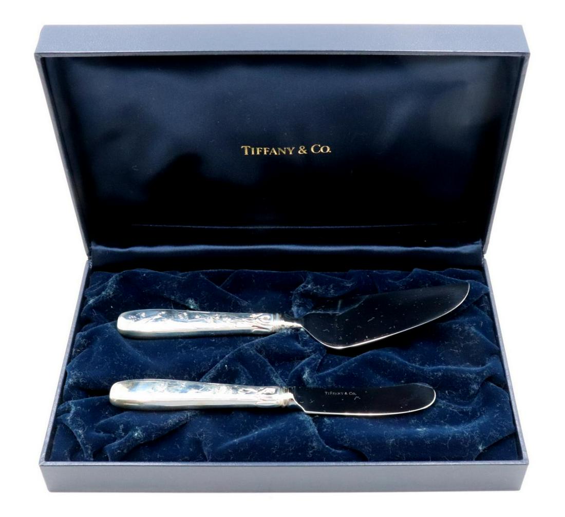 Tiffany & Co. "Audubon" Sterling Cheese Set (1 of 5)