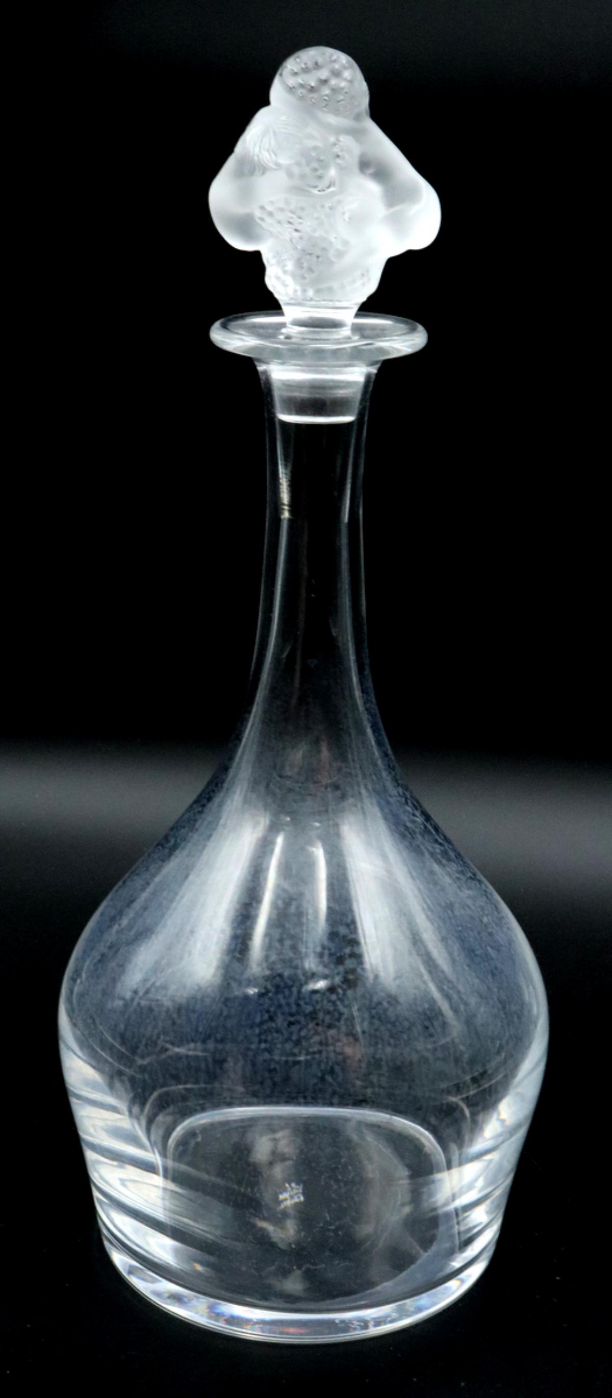 Lalique "Roxane" Crystal Decanter (1 of 4)