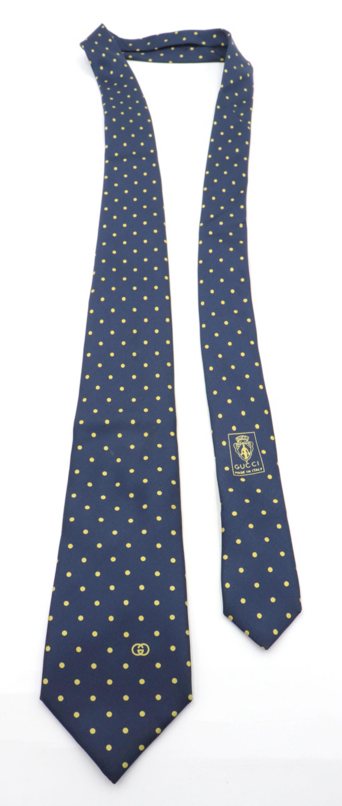 Vintage Gucci Silk Tie (1 of 3)