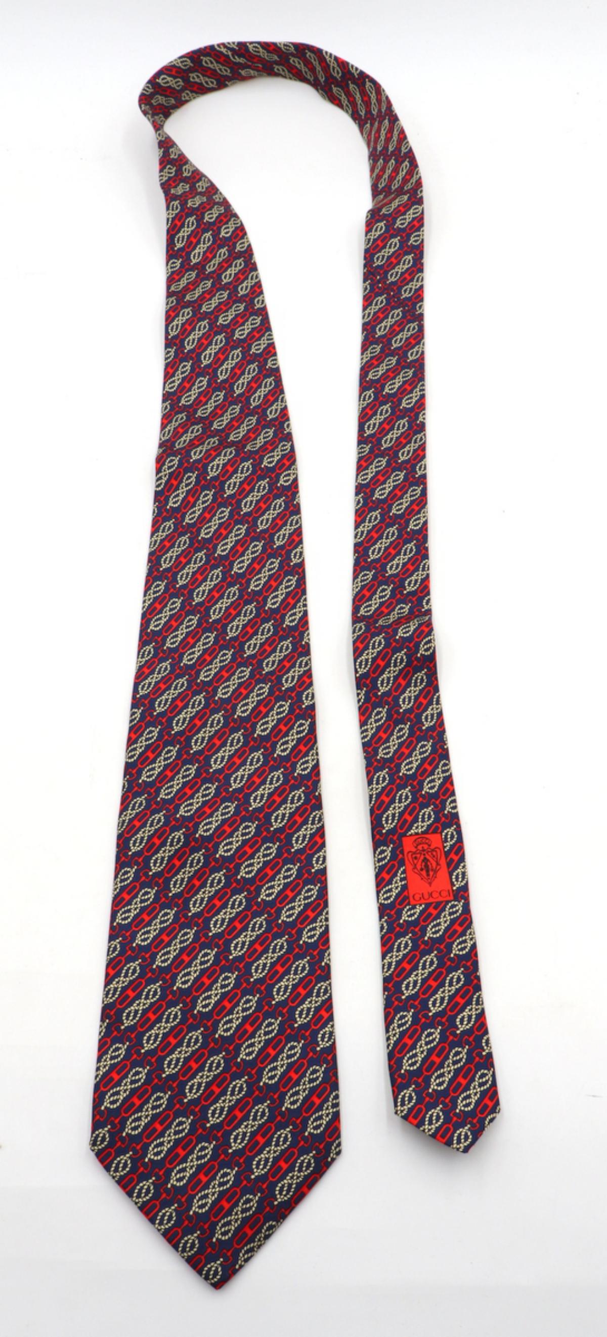 Vintage Gucci Silk Tie (1 of 3)