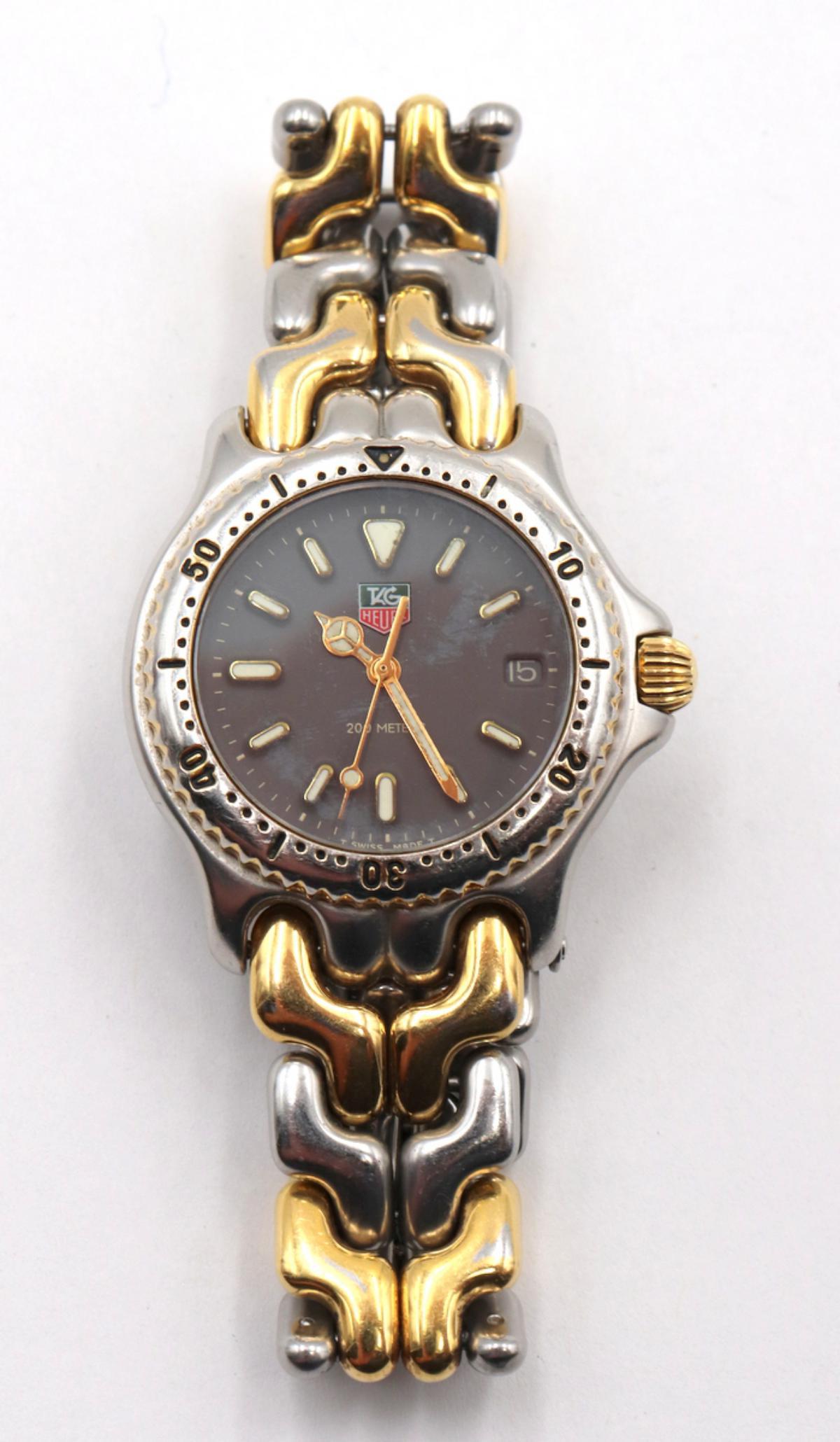 Tag Heuer Two-Tone Diving Watch (1 of 2)