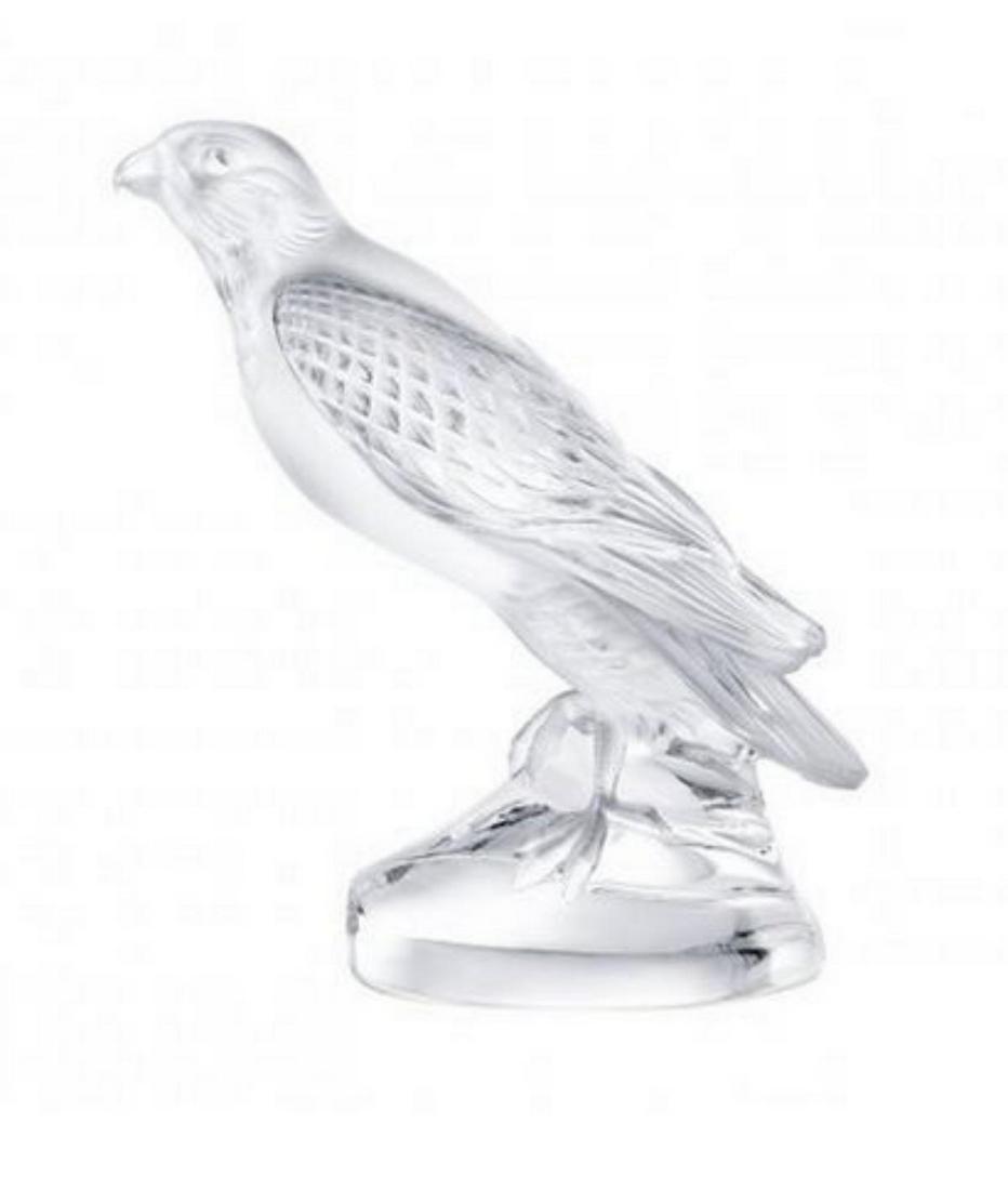 Lalique "Falcon" Crystal Sculpture (1 of 8)